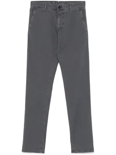 Incotex Tapered Trousers In Blue
