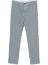 Incotex Tapered Trousers In Blue