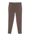 Incotex Tapered Trousers In Brown