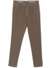 Incotex 54 Trousers In Brown