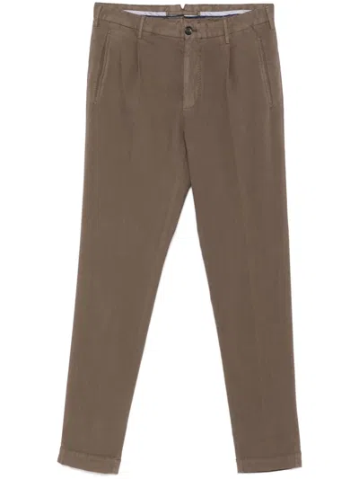 Incotex 54 Trousers In Brown