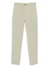 Incotex Tapered Trousers In Green