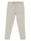 Incotex Tapered Trousers In Grey
