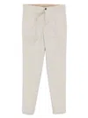 Incotex Pleat-detailed Trousers In Grey