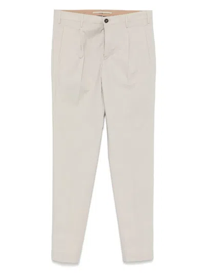 INCOTEX TAPERED TROUSERS