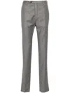 Incotex Tapered Trousers In Grey
