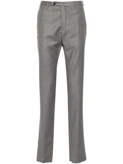 Incotex Tapered Trousers In Grey