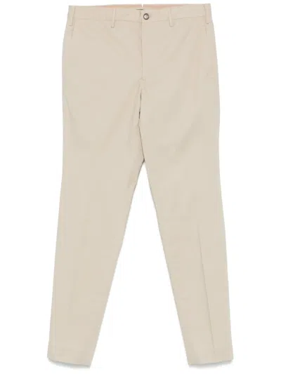 Incotex Tapered Trousers In Neutrals