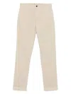 Incotex Tapered Trousers In Neutrals