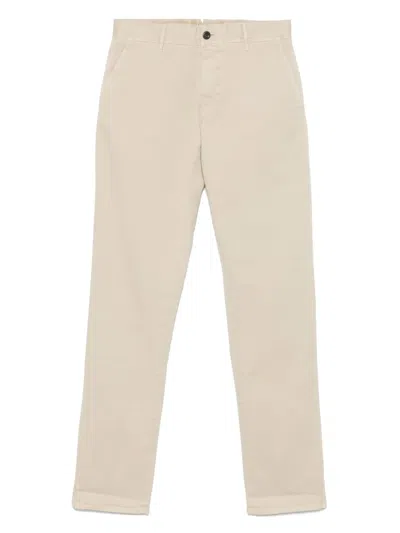 Incotex Tapered Trousers In Neutrals