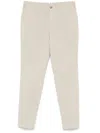 Incotex Tapered Trousers In Neutro