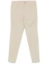 Incotex Tapered Trousers In Neutro