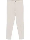 Incotex Tapered Trousers In Neutro