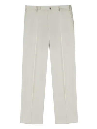 Incotex Tapered Trousers In White