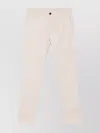 Incotex Tapered Trousers With Belt Loops And Double Welt Pockets In Neutral