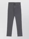 Incotex Tapered Trousers With Belt Loops And Double Welt Pockets In Gray