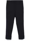 Incotex Tapered Wool Blend Trousers In Blue