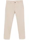 Incotex Pleat-detailed Trousers In Beige