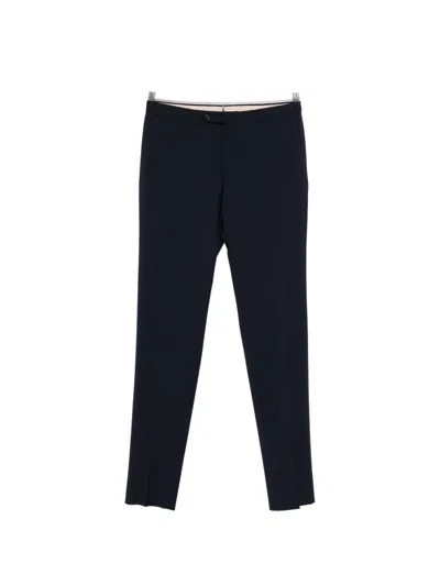 Incotex Classic Chino Trousers In Blue