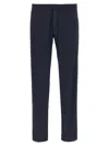 Incotex Cotton Trousers With Back Pocket And Belt Loops