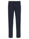 Incotex Cotton Trousers With Back Pocket And Belt Loops