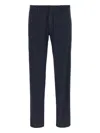 Incotex Cotton Trousers With Back Pocket And Belt Loops