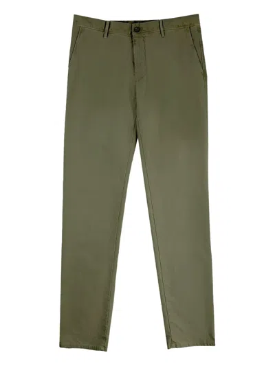 Incotex Tricochino Regular Trousers In Green