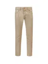 Incotex Straight-leg Trousers In Beige