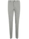 Incotex Trousers Featuring Striped Pattern And Belt Loops
