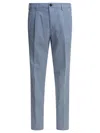 Incotex Tailored Trousers With Pleats And Pockets