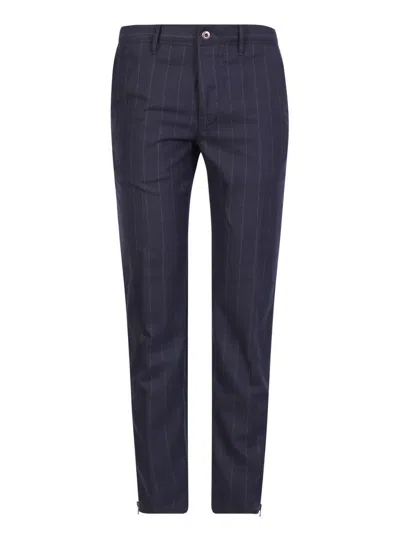 Incotex Trousers In Blue