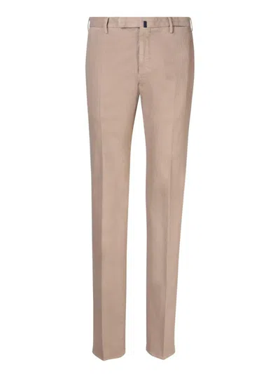 Incotex Trousers In Sand