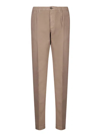 Incotex Trousers In Sand