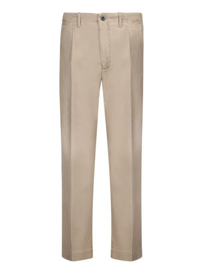 Incotex Trousers In Brown