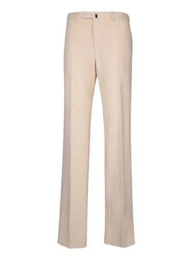 Incotex Trousers In White