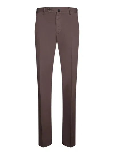 Incotex Trousers In Brown