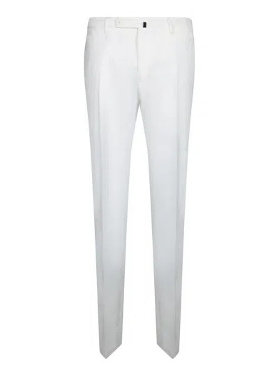 Incotex Trousers In White