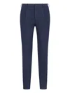 Incotex Straight Leg Trousers With Pockets And Loops