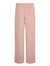 Incotex Crepe Elastic Pants In Pink