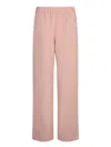 Incotex Crepe Elastic Pants In Pink