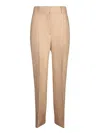 Incotex Softly Structured Beige Tailored Trousers