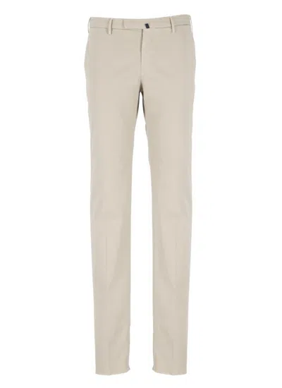 Incotex Light Beige Royal Batavia Trousers In Neutral