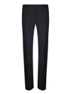 Incotex Plain Chino Pants In Black
