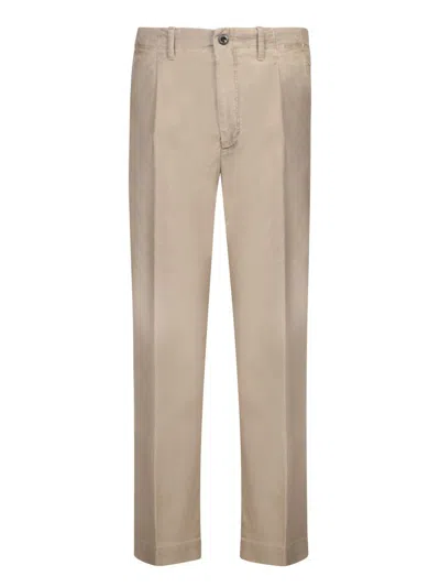 Incotex Trousers In Neutral