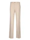 Incotex Slim Fit Trousers With Classic Design And High-quality Fabric In Neutral