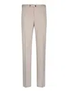 Incotex Tapered Trousers In Neutral