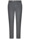 Incotex Slim-fit Tailored Trousers In Gray