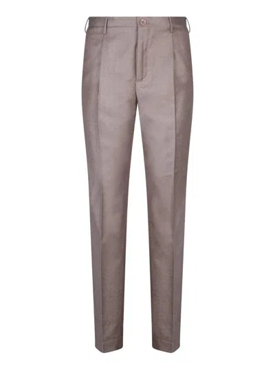 Incotex Trousers In Neutral