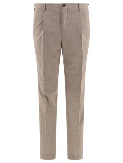 Incotex Trousers In Neutral
