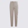 Incotex Beige Cotton Pants In Neutral